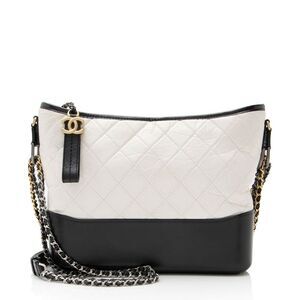 Chanel Aged Calfskin Gabrielle Medium Hobo